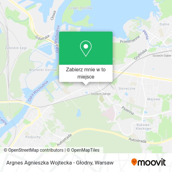 Mapa Argnes Agnieszka Wojtecka - Głodny