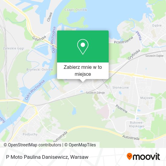 Mapa P Moto Paulina Danisewicz