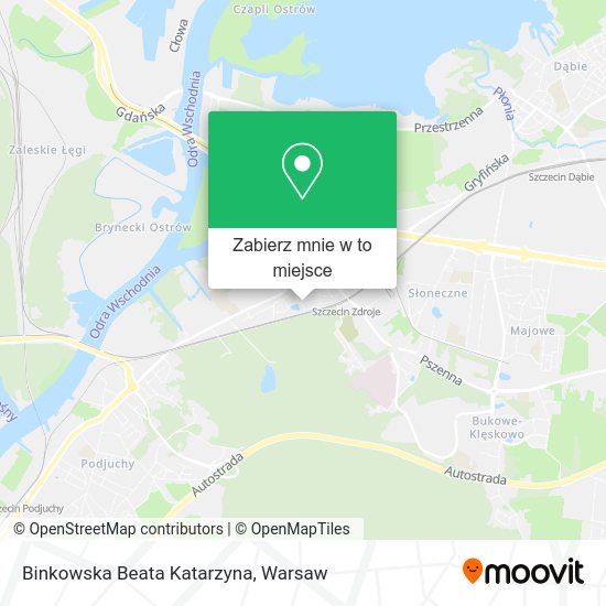 Mapa Binkowska Beata Katarzyna