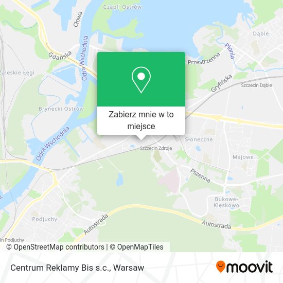 Mapa Centrum Reklamy Bis s.c.