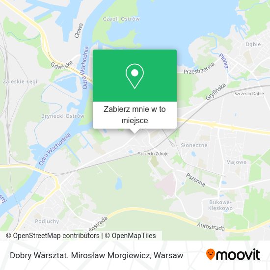 Mapa Dobry Warsztat. Mirosław Morgiewicz