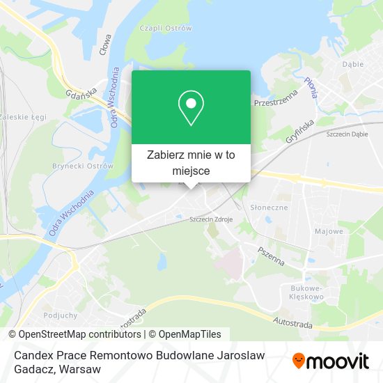 Mapa Candex Prace Remontowo Budowlane Jaroslaw Gadacz