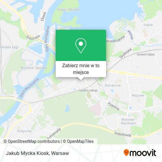 Mapa Jakub Mycka Kiosk