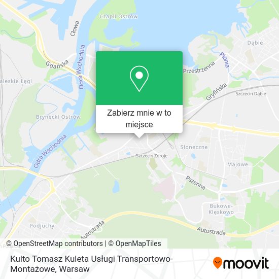 Mapa Kulto Tomasz Kuleta Usługi Transportowo-Montażowe