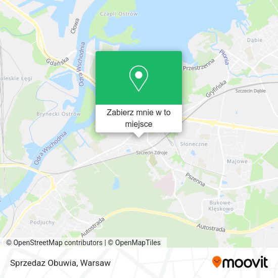 Mapa Sprzedaz Obuwia