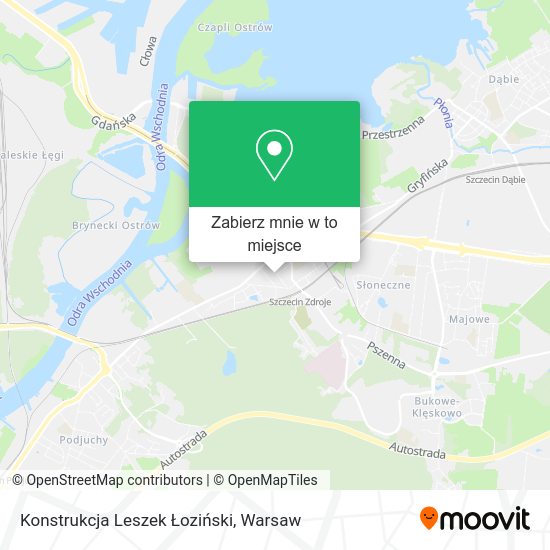 Mapa Konstrukcja Leszek Łoziński