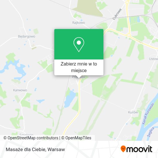 Mapa Masaże dla Ciebie