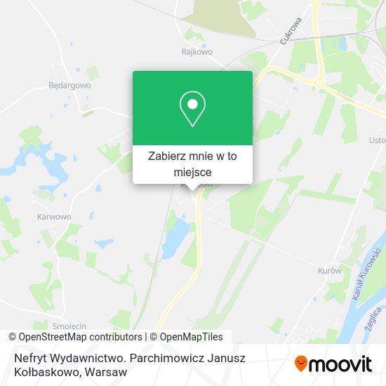 Mapa Nefryt Wydawnictwo. Parchimowicz Janusz Kołbaskowo