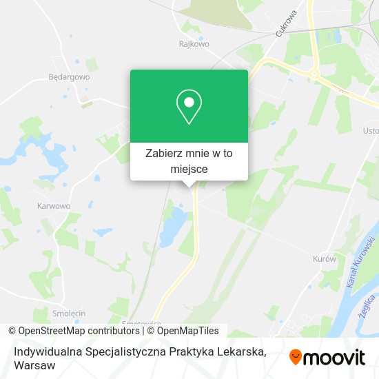 Mapa Indywidualna Specjalistyczna Praktyka Lekarska