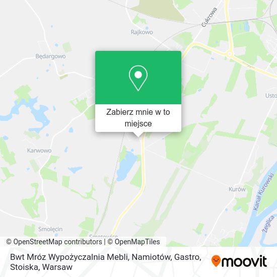 Mapa Bwt Mróz Wypożyczalnia Mebli, Namiotów, Gastro, Stoiska