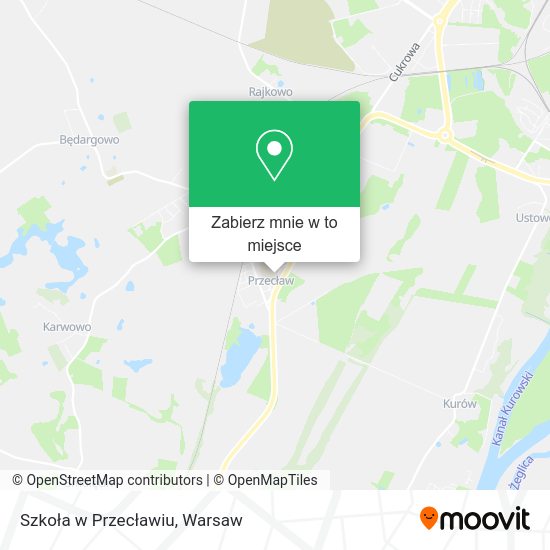 Mapa Szkoła w Przecławiu