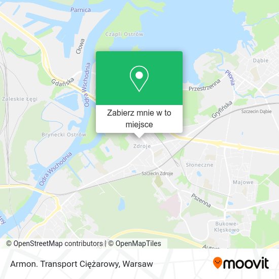 Mapa Armon. Transport Ciężarowy