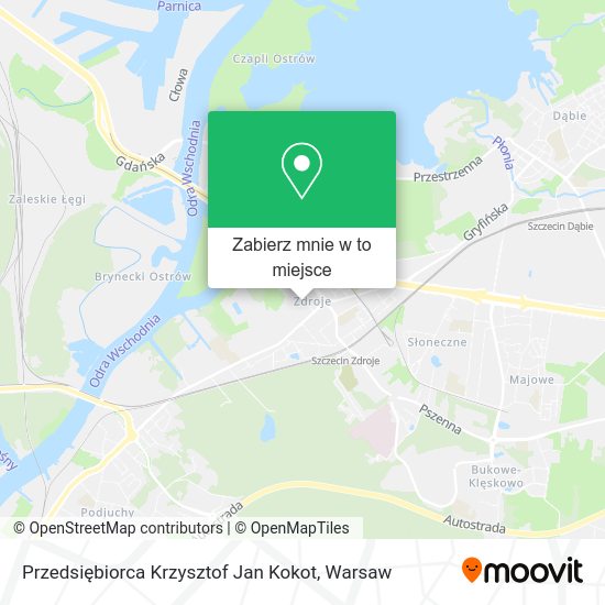 Mapa Przedsiębiorca Krzysztof Jan Kokot