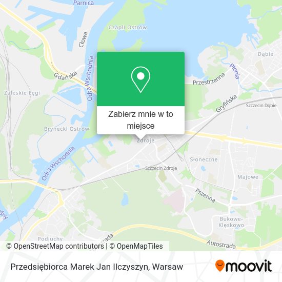 Mapa Przedsiębiorca Marek Jan Ilczyszyn