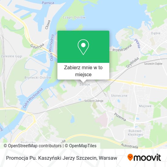 Mapa Promocja Pu. Kaszyński Jerzy Szczecin