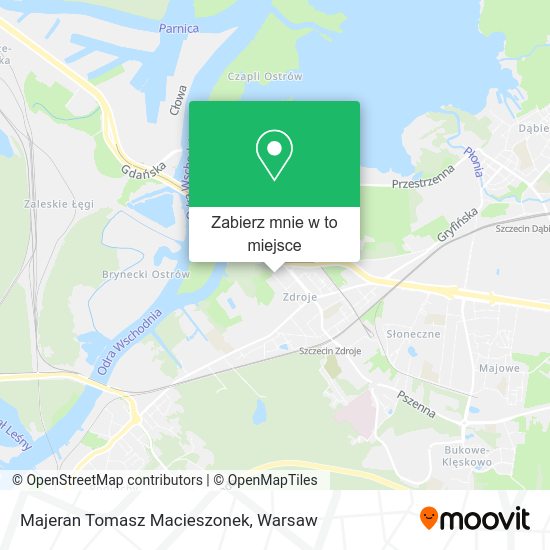 Mapa Majeran Tomasz Macieszonek