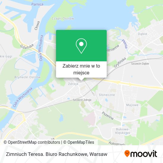 Mapa Zimniuch Teresa. Biuro Rachunkowe