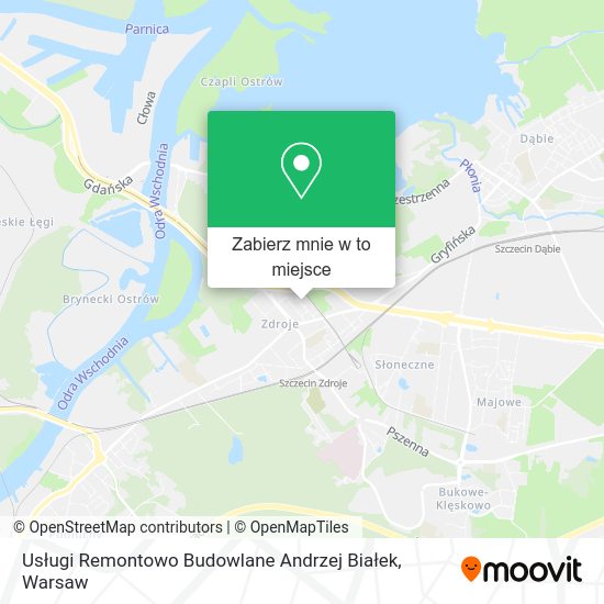 Mapa Usługi Remontowo Budowlane Andrzej Białek