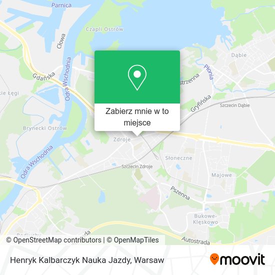 Mapa Henryk Kalbarczyk Nauka Jazdy