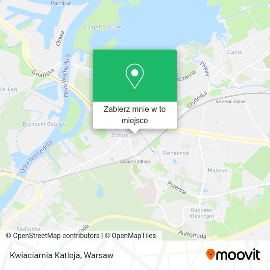 Mapa Kwiaciarnia Katleja