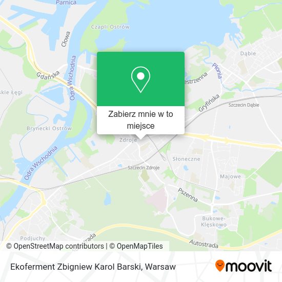 Mapa Ekoferment Zbigniew Karol Barski