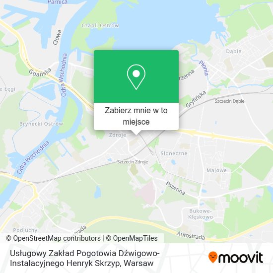 Mapa Usługowy Zakład Pogotowia Dźwigowo-Instalacyjnego Henryk Skrzyp