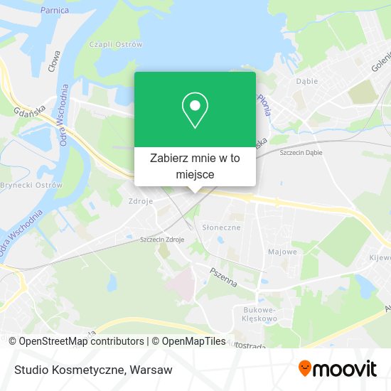 Mapa Studio Kosmetyczne