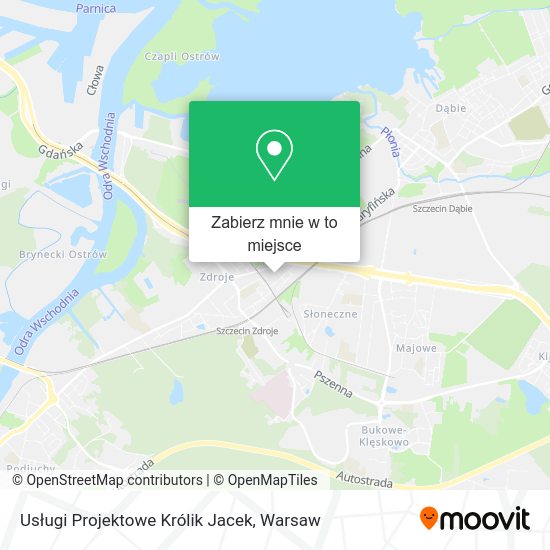 Mapa Usługi Projektowe Królik Jacek