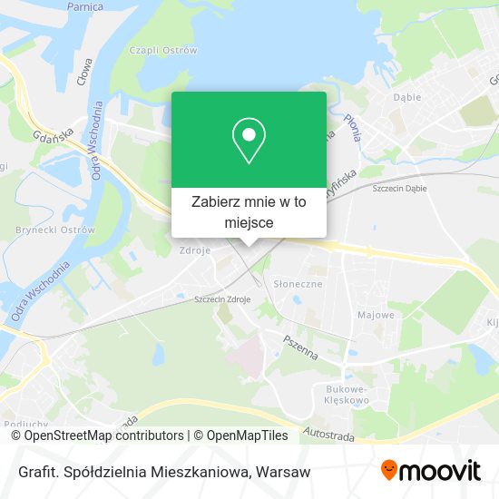 Mapa Grafit. Spółdzielnia Mieszkaniowa