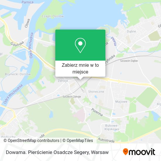 Mapa Dowama. Pierścienie Osadcze Segery