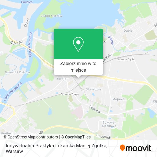 Mapa Indywidualna Praktyka Lekarska Maciej Zgutka