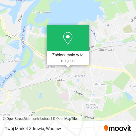 Mapa Twój Market Zdrowia