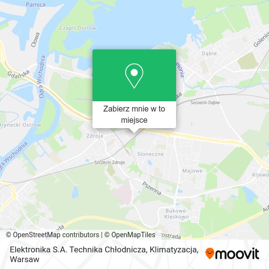 Mapa Elektronika S.A. Technika Chłodnicza, Klimatyzacja