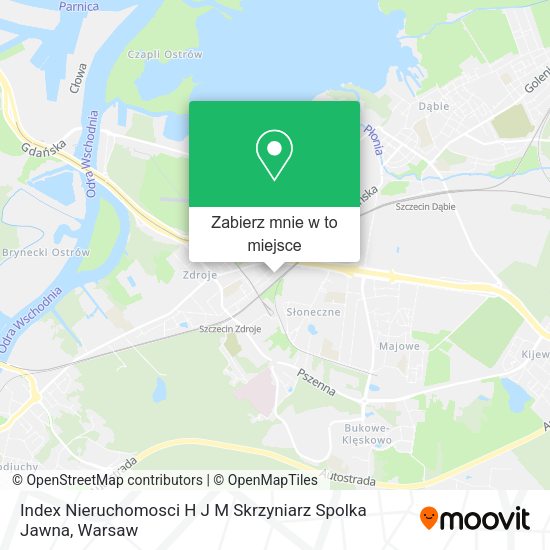 Mapa Index Nieruchomosci H J M Skrzyniarz Spolka Jawna