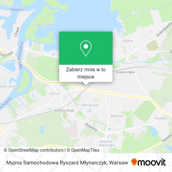 Mapa Myjnia Samochodowa Ryszard Młynarczyk