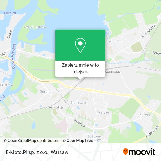 Mapa E-Moto.Pl sp. z o.o.