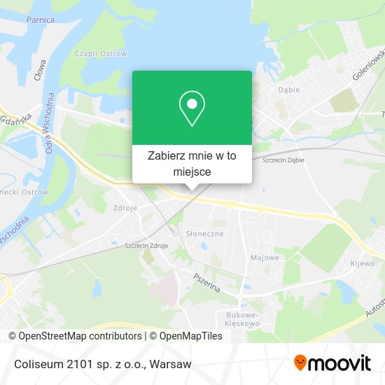 Mapa Coliseum 2101 sp. z o.o.