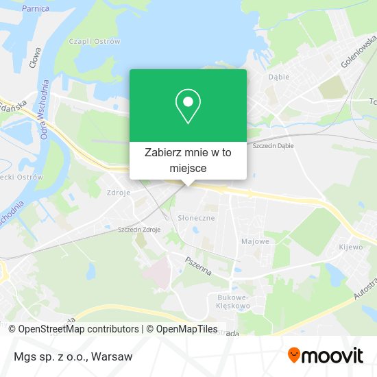 Mapa Mgs sp. z o.o.