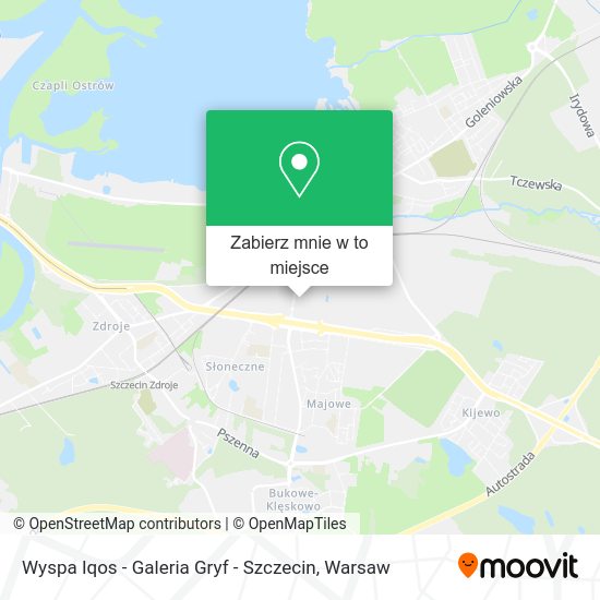 Mapa Wyspa Iqos - Galeria Gryf - Szczecin