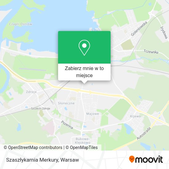 Mapa Szaszłykarnia Merkury