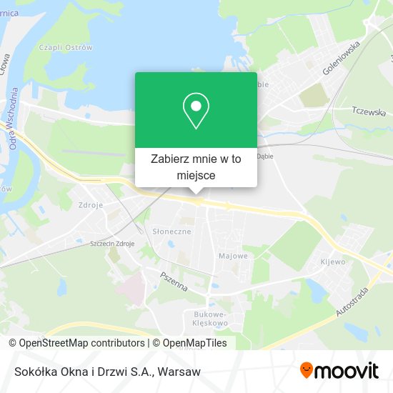 Mapa Sokółka Okna i Drzwi S.A.