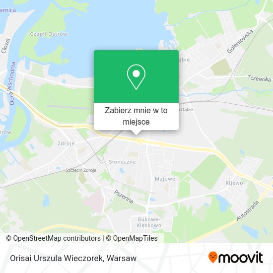 Mapa Orisai Urszula Wieczorek