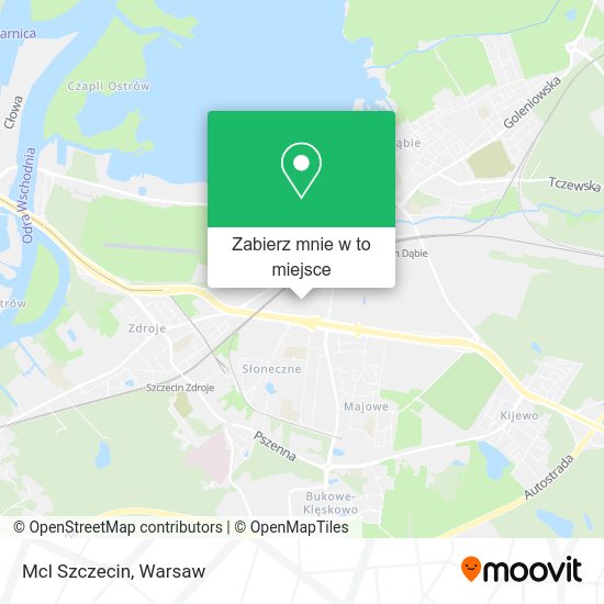 Mapa Mcl Szczecin