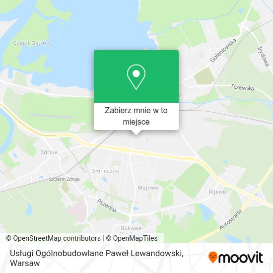 Mapa Usługi Ogólnobudowlane Paweł Lewandowski