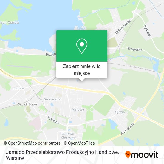 Mapa Jamado Przedsiebiorstwo Produkcyjno Handlowe