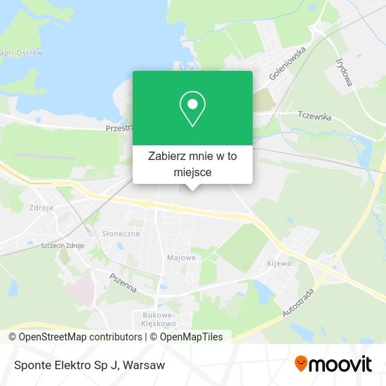 Mapa Sponte Elektro Sp J