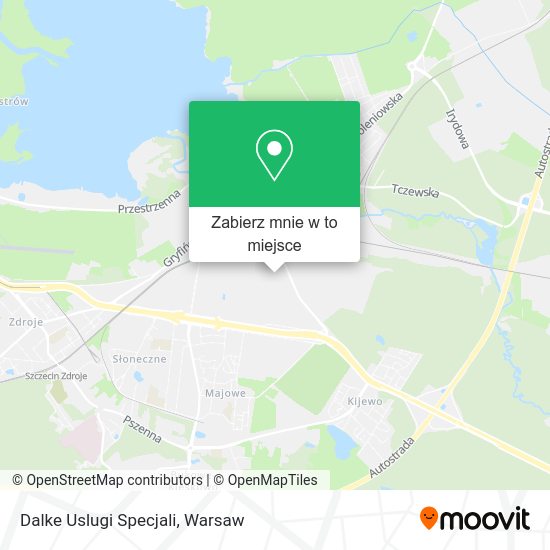 Mapa Dalke Uslugi Specjali