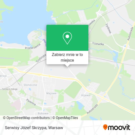 Mapa Serwisy Józef Skrzypa