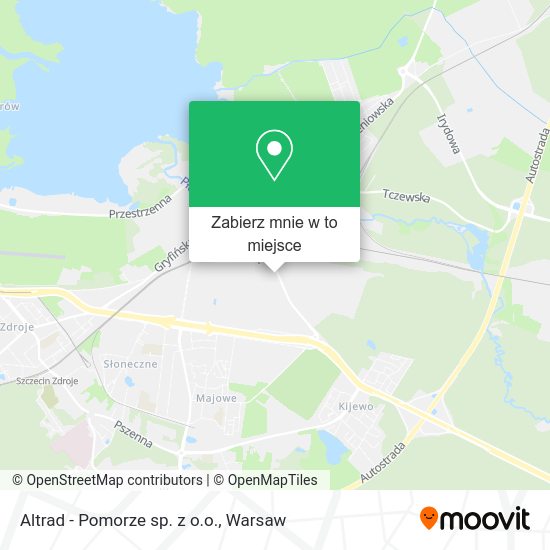 Mapa Altrad - Pomorze sp. z o.o.