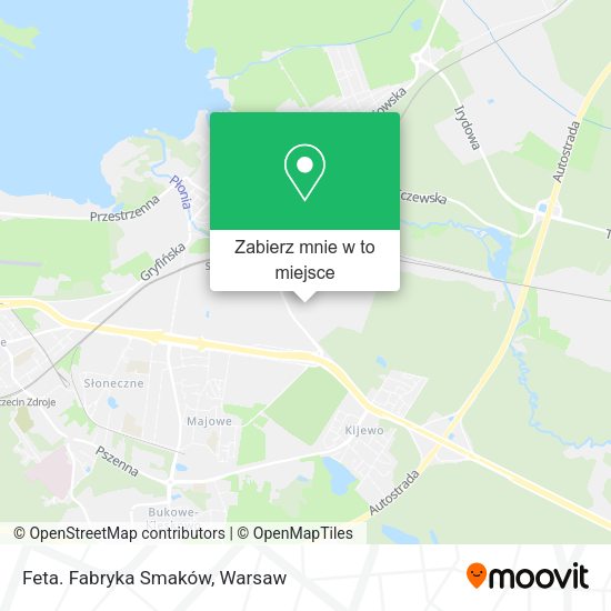 Mapa Feta. Fabryka Smaków